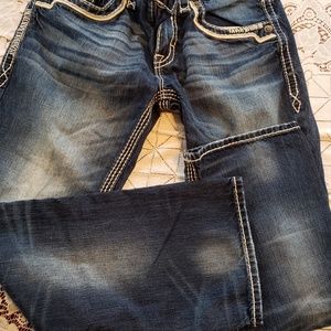 Mens Rock Revival jeans